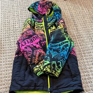 Hurley colorful winter coat